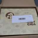 EHEYCIGA 5-Step Curved Dog Stairs for High Beds 20.7" H, Grey