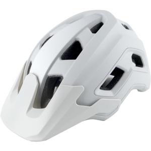 Bike Helmet for Adult & Youth, Lightweight MTB Helmet with Adjustable Visor for Mountain/Road Cycling (Large: 59-61 cm / 23.2-24 in., Grayish White)