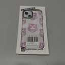 for iPhone 13 Case, Pink Tiger Clear Shockproof Phone Case | Crystal Clear