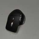 Wireless Bluetooth Mouse, Ergonomic Rechargeable Silent Mouse with Multi-Device, Adjustable DPI, Flying Scroll & Thumb Wheel, Bluetooth Mice for Laptop, Computer, Tablet, Smartphone (Black)