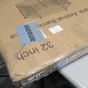 10 Panels No Dig Decorative Outdoor Garden Fence for Yard, 32 in(H) X 23.6 ft(L) Animal Barrier Fencing Rustproof Metal Wire Panel Border for Dog, Rabbits, and Patio Temporary Ground Stakes