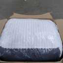 Hobestluk Big Bean Bag Lounger Chairs Large Beanbag Chair for Adults Bean Bag Sofa with Memory Foam Filled for Living Room, Bedroom or Balcony (Stripe White)