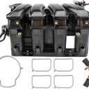 MITZONE Intake Manifold Compatible with Hyundai Sonata 2008-2010 Kia Optima Rondo 2008-2010 2.4L GAS with Gasket Sensor 283102G030