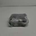 QTLCOHD 8 Pack DVD Storage Bags, Clear Blu Ray Storage Bags with Handle and Zipper, Media Organizer Holder for CDs, Movie Cases, VHS Box, Video Game Disks, Grey (40 Each)