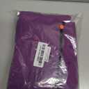 Mosucoirl Dog Raincoat Waterproof Raincoats for Dog Reflective Dogs Rain Jackets with Hood Hoodie Pet Rain Poncho Coat for Small Medium Large Dogs Puppies S-XXL (Purple, XL)