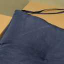 4" Thick Outdoor Bench Cushion 44x19x4 Inch, Waterproof Patio Furniture Cushions, Bench Seat Cushion for Porch Swing, Window, Indoor (Blue)