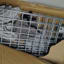 Humane Live Animal Trap Cage 32" × 13" × 11",Heavy-Duty Live Catch Cage for Raccoon, Squirrel, Stray Cats, Groundhogs, Armadillos, Opossums, Rabbits, Skunk, Mole, Small Wildlife Control