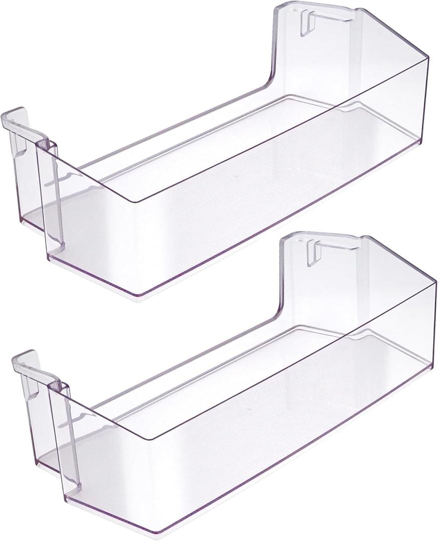 2-PACK W10900538 W11239961 Refrigerator Door Shelf Bin (RIGHT), Compatible With Whirl.pool Refrigerator WRS311SDH, WRS325SDH, Replaces Refrigerator Door Shelf AP6333410 PS12578777-BY AMI PARTS
