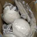 Umite Chef Kitchen Cooking Utensils Set, 33 pcs Non-stick Silicone Cooking Kitchen Utensils Spatula Set with Holder, Wooden Handle Silicone Kitchen Gadgets Utensil Set (Cream White)