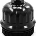 Billet Fuel Filter Housing Cap Compatible with 2017-2019 Chevy/GMC 6.6L L5P Duramax Diesel 134001 2500HD 3500HD (without TP1015 fuel filter)