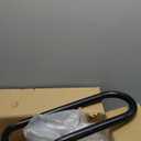 Jamb Mount Handrails for Outdoor Steps-1-2 Step Waterproof Stairs Railing-Powder Coated Side Mount Hand Rails for Indoor Stairs-Non-Slip Staircase Grab Rail for Deck/Porch/Mobile Home/Short Stairway