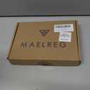 M MAELREG Boys Polo Shirt Short Sleeve Performance Moisture Wicking Dry fit Casual Striped Golf Shirts for Boys (10-12 Years, Dark Grey Stripe)