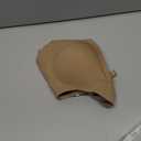 Deep V Bra Low Cut Sexy Push Up Bralettes for Women Padded Comfy Smoothing Wireless Lifting Bras Seamless Bralette (Medium, Brown)