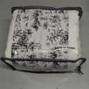 XTMYI White Curtains 84 Inches Long,Linen Semi Sheer Boho Light Filtering Textured Farmhouse Cotton Curtains for Bedroom Living Room 2 Panels Set,Back Tab Hooks Pleated