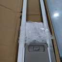 PetSafe Sliding Glass Pet Door - No-Cut DIY Install Doggy Door for Renters - Aluminum Frame - Adjustable Height 75 7/8" to 81" - Ideal for Small Dogs Up to 15 lb - White