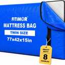 Mattress Bags for Moving, Mattress Cover Storage Bag, Twin XL