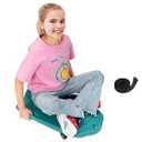 Scooter Board for Kids，Indoor Scooter Board for Sitting and Sports Training，Plastic Floor Scooter Board with Handles for Children Gym Indoor Outdoor Activities，Fun Scoot Board for Children