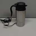 12V Car Kettle Boiler - 650ml Travel Kettle Car Water Heater Stainless Steel Car Coffee Cup Warmer Hot Water Maker with DC 12V Charger Electric Kettle for Car