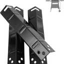 Grill Replacement Parts for 3-Burner Walmart Expert Grill XG10-101-002-02, Heat Plates Replacement Parts for Expert Grill Parts GBC2016WRS, 3-Pack (Porcelain Steel)