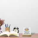 2 x To My Mom Wood Plaque Gift, Gifts for Mom From Daughter, Plaque with Wooden Stand, Meaningful Wood Sign Plaque Gift, Ideas Gift For Mom, Mother's Day Christmas Thanksgiving Birthday Gift B1