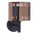 Craftmade 59061-FB Kensey Wall Sconce, 1-Light 60 Watts, Flat Black, Bulb(s) Not Included