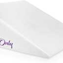 Ebung Bed Wedge Pillow Cover - Fits 12 Inch Bed Wedge Pillow - Replacement Cover Only - Washable