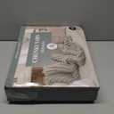 Mellobello Jumbo Chunky Yarn for Hand Knitting - Super Thick Chenille Chunky Yarn for Crocheting - Extra Soft Bulky Fluffy Blanket Big Yarn 8 Jumbo Pack (27yds,8 oz Each Skein) Khaki