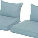Bernadette Club Chair Cushions (Set of 2), 23.50" D x 27.00" W x 4.00" H