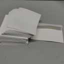 Matte Bright White Envelopes - A2 Via Vellum 4 3/8 x 5 3/4 Straight Flap 70T, 25 Pack