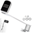 WOWTK Rear Brake Lever w/Brake pedal pads for Harley 2014-2025 Touring and Trike, for CVO Road Glide Road King Electra Glide Road King Street Glide, Chrome