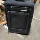 Samsonite UpLIFT Lightweight Large Checked Softside Luggage with Spinner Wheels - Expandable - Airline-Approved, Polyester Soft Suitcase for Ultra Light Travel - Black