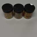 Syedra Crushed Glass for Crafts, 3-6mm,Set of 3, High Luster Chips, Glitter,Broken Glass Pieces, (Gold 1LB)