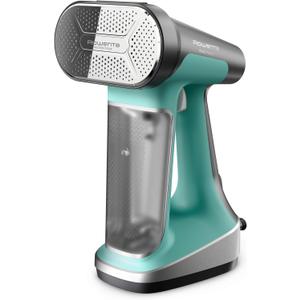 Rowenta Pure Force 2in1 Steamer & Iron: Powerful 1875 Watts, Vertical Steaming & Horizontal Ironing, Auto-off, XL Tank Capacity (7.1 Oz), Green Clothes Steamer DR8822