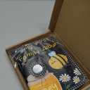 My First Photo Album for Baby Soft Toddlers Family Photo Book with Safe Mirror Holds 17 4 x 6 Photos Family Album Picture Book Gift for Newborn Toddler Kids Baby Shower(Bee)