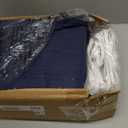 Sunbeam Royal Ultra Fleece Heated Electric Blanket King Size, 90" x 100", 12 Heat Settings, 12-Hour Selectable Auto Shut-Off, Fast Heating, Machine Washable, Warm and Cozy, Indigo