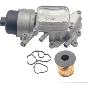 AMCC Engine Oil Cooler and Oil Filter Housing Compatible with Mini N18 Cooper 2011-2016 Mini Cooper Countryman 2013-2016 Cooper Paceman 1.6L Replace 11428643745 11427583112