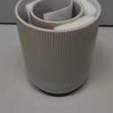 LE TAUCI Utensil Holder, 7.3"+5.4" Ceramic Kitchen Utensil Holder for Countertop, Large Cooking Utensil Crocks for Kitchen Counter, Morden Utensil Organizer for Spatula, Set of 2, Glaze Marble Gray