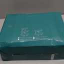 MEIGLQEA 3-Tier Gold Fruit Bowl & Tray with Metal Stand - Ceramic White, Triple Layer for Snacks, Nuts, Bread & Candy Storage