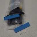 Floor Scraper Tool Long Handle Heavy Duty, 8-72" Adjustable Razor Blade Scraper for Tile, Paint & Glue Removal, 4" Wide Blade with 10 Replacements, Safe for Floors, Walls, Glass & Stove Tops (2-Pack)