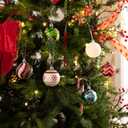 Valery Madelyn Christmas Ornaments Tree Decorations, 30ct Colorful Red Green Blue Shatterproof Christmas Ball Ornaments Set, 2 Inch Rainbow Hanging Ornament Bulk for Xmas Holiday Party Decor