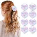 8 Pcs Seashell Hair Clips Shell Claw Clip Costal Party Favors Cute Beach Barrettes for Women Hair Styling Clip Accessories Under The Sea Beach Wedding Cowgirl Bachelorette Party Gifts