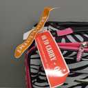 Rockland Fashion Softside Upright Luggage Set, Pink Zebra, 2-Piece (14/19)