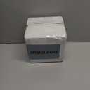 U-QE 100 Pieces Clear Plastic Plates-6 Inch Plastic Dessert Plates Disposable - Washable & Reusable - Premium Hard Clear Plates Fancy Disposable Heavy Duty Plastic Plates for Party,Weddings and Events