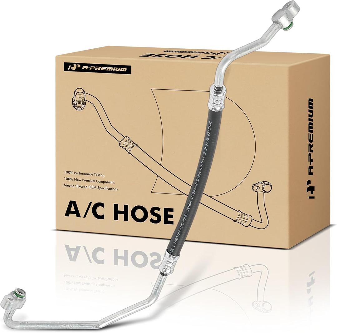 A-Premium A/C Discharge Line Hose Assembly Compatible with Toyota Camry 2012-2017, Avalon 2013-2018, 3.5L, Petrol, Compressor to Condenser