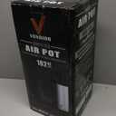 Coffee Carafe for Keeping Hot - 102oz/3L Airpot Coffee Dispenser with Pump - Insulated Stainless Steel Hot Beverage Dispenser for Parties - Thermal Carafe for Hot Drinks Water Tea Chocolate