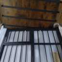 Hadulcet 27'' Foldable Dog Crate Furniture, Small Dog Kennel with 2 Bowls