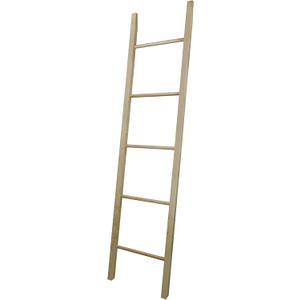 American Trails Decorative Ladder with Solid American, Natural Maple (5-Tier)