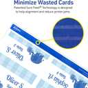 Avery Printable Tent Cards with Sure Feed Technology, 2" x 3.5", White, 160 Blank Place Cards for Laser or Inkjet Printers (5302)