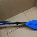 OCEANBROAD Kayak Paddle 86in/218cm, 90.5in/230cm, 95in/241cm Alloy Shaft Kayaking Boating Canoeing Oar with Paddle Leash