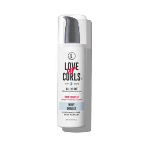 Love Ur Curls Fragrance Free All in One Curl Cream Styler for Wavy Textured Hair, Repair, Define, Hydrate & Style with Shea Butter, 250mL